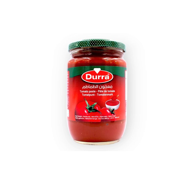 Durra tomatenpuree, glas 660 gram /12/