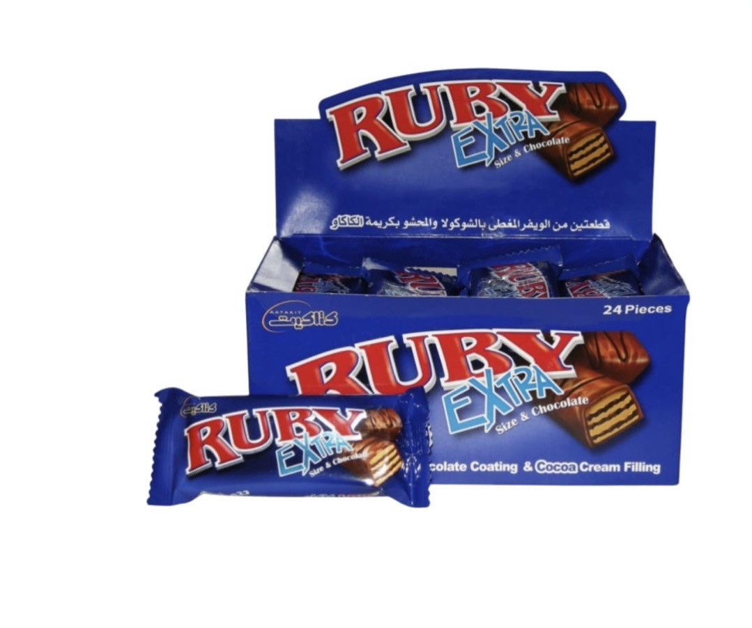 RUBY CHOCOLAT 20 G 10+1 PS/24