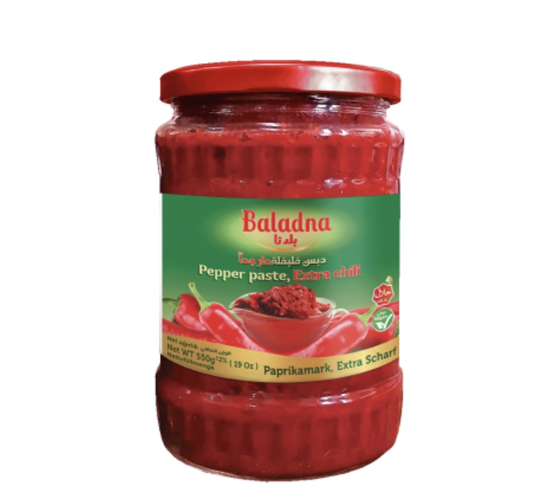 BALADNA  BIBER SALCA ACI 550 G ( GLAS )